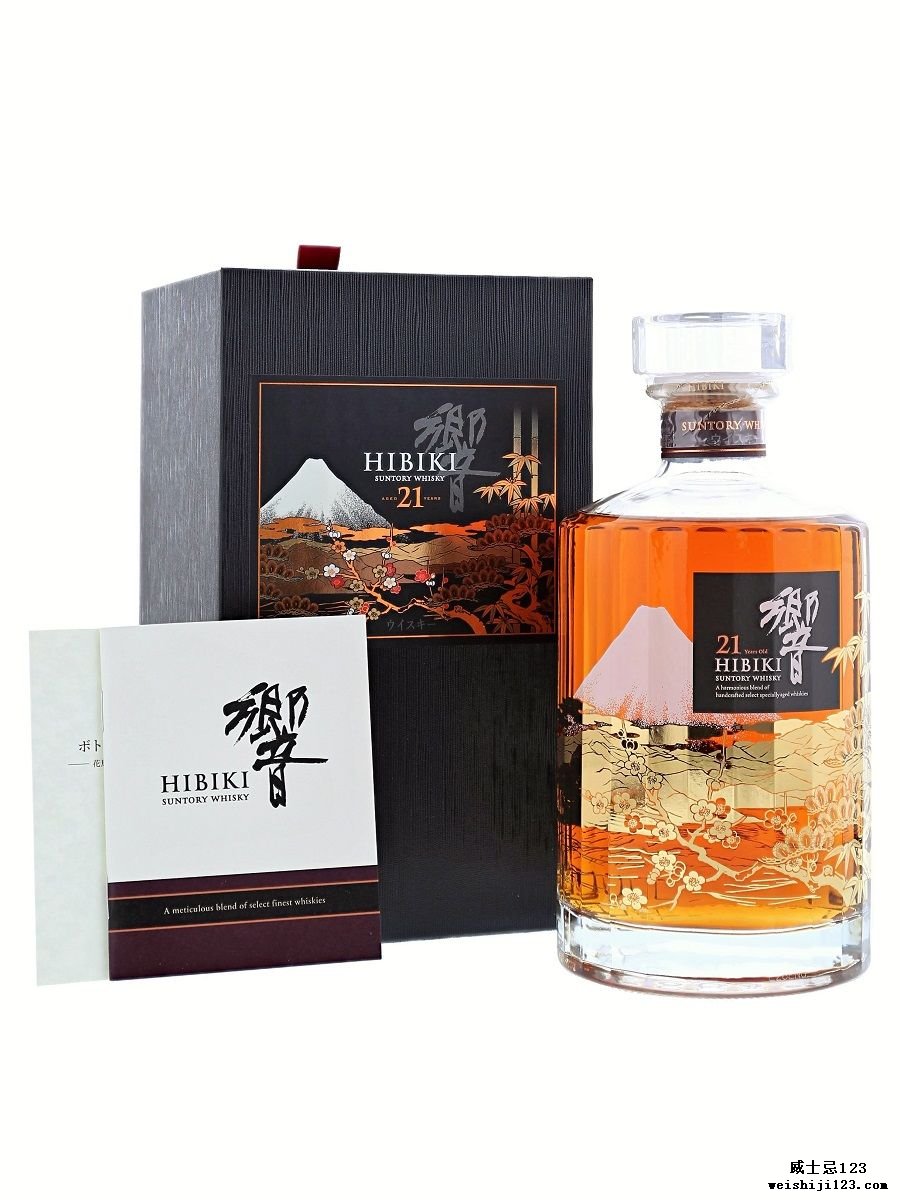 2016WWA-最佳免税/旅行零售设计威士忌Suntory Hibiki 21 Years Old 