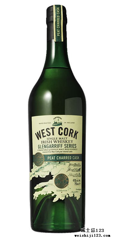 #19 • West Cork Glengarriff Series Peat Charred Cask #19 • 威斯克 格伦加里夫系列泥煤桶威士忌  2018年威士忌倡导家排名第19名 Whisky of the Year 2018