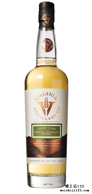 #13 • Virginia Distillery Co. Cider Cask Finished (Batch 3) #13 • 弗吉尼亚酿酒厂苹果酒桶装（第3批）威士忌  2018年威士忌倡导家排名第13名 Whisky of the Year 2018