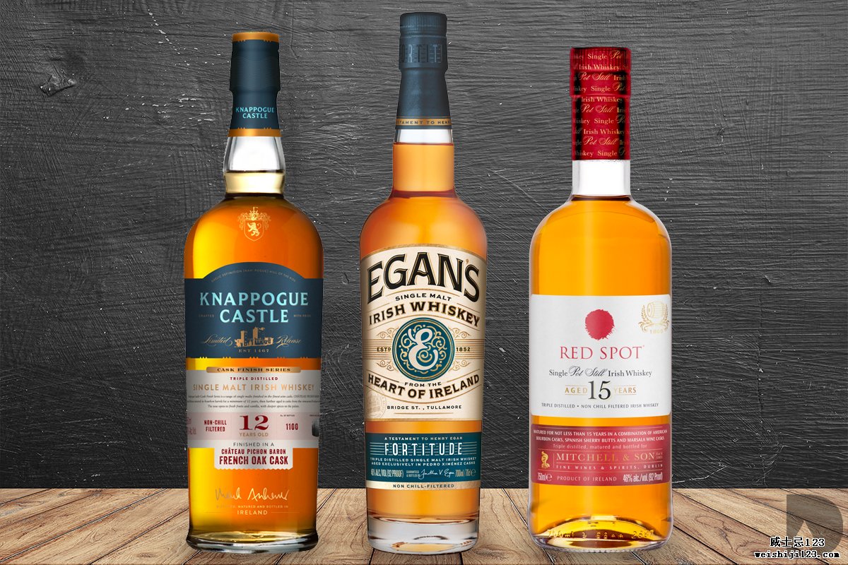 红点：三种新的爱尔兰威士忌