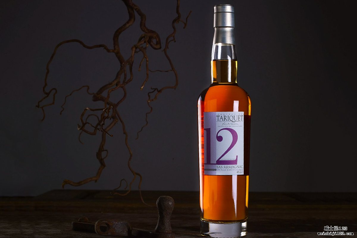 苏格兰威士忌的烈酒：Tariquet Bas-Armagnac 12年Folle Blanche