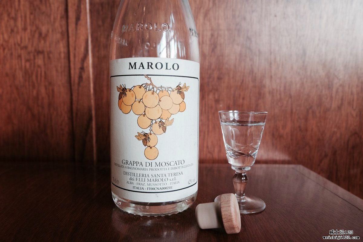 苏格兰威士忌的烈酒：Marolo Grappa di Moscato