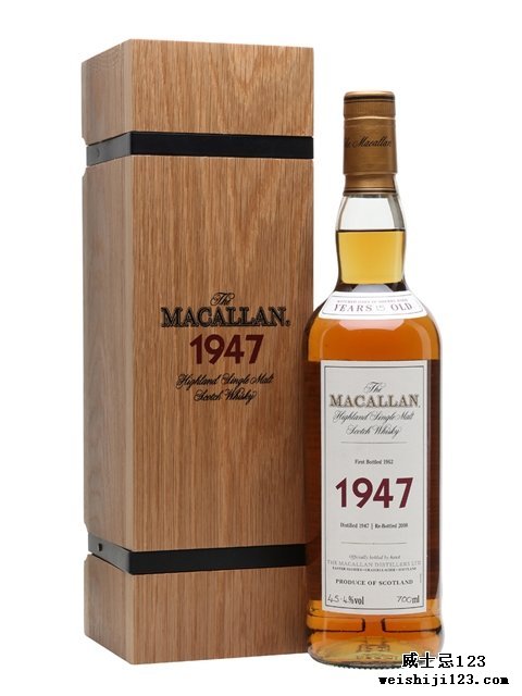  Macallan 194715 Year Old Fine & Rare