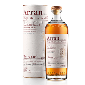 arran sherry cask the bodega scotch with canister
