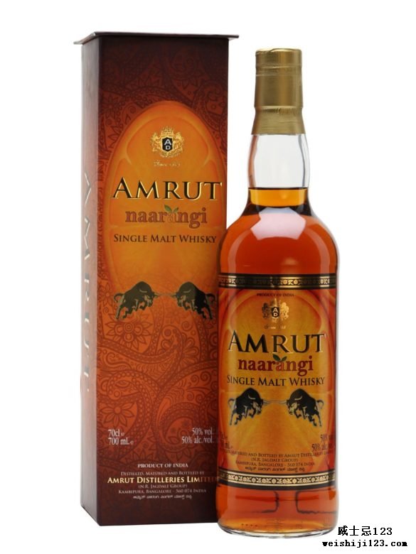 Amrut Naarangi, amrut, amrut 威士忌, 印度威士忌, naarangi, 橙色威士忌