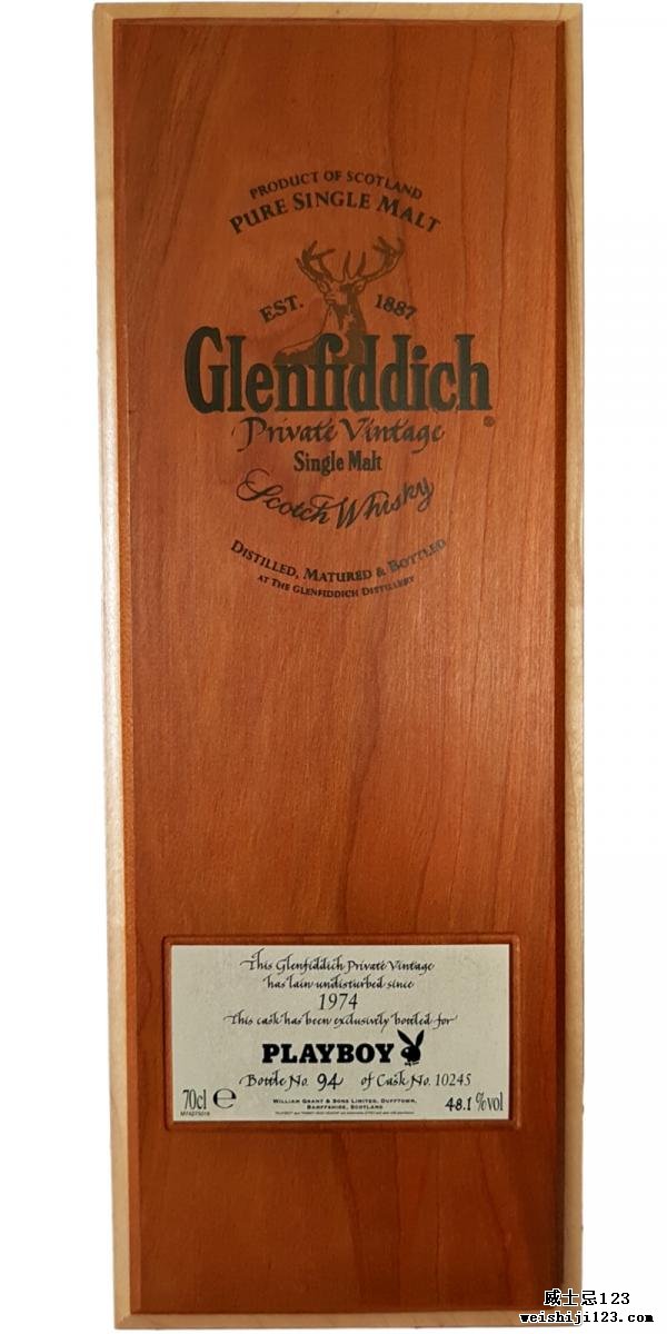 Glenfiddich 1974 Private Vintage