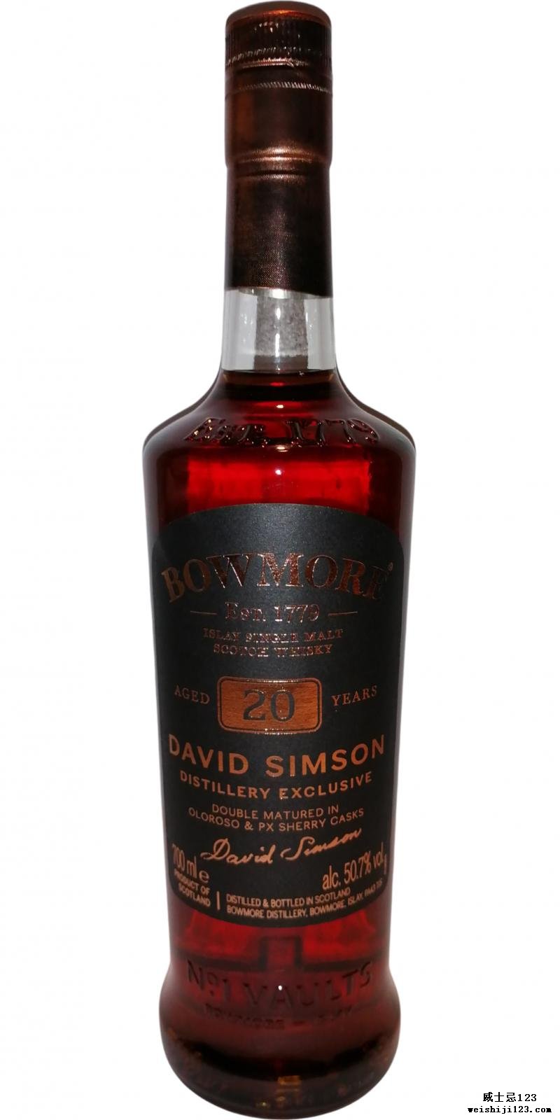Bowmore 20-year-old