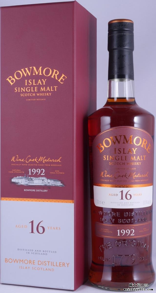 Bowmore 1992 Wine Cask